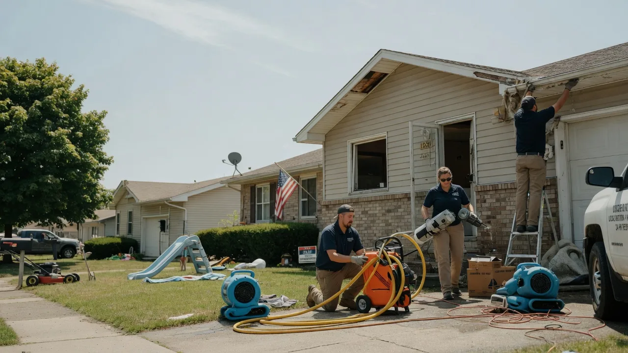 Water Damage Restoration in Fremont, MI near me